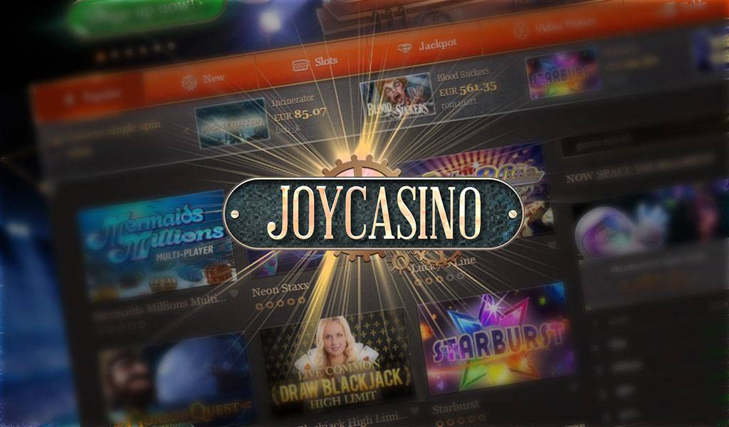 Обзор официального сайта казино Joycasino joycasino.com